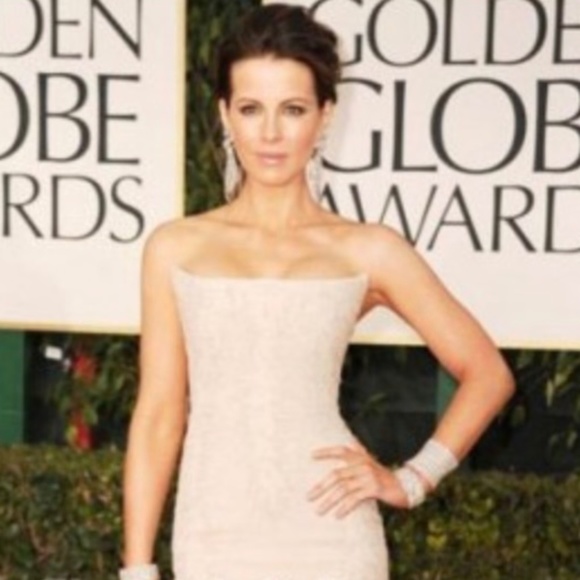 Kate Beckinsale Strapless Mermaid Prom Formal Dress - Picture 1 of 6